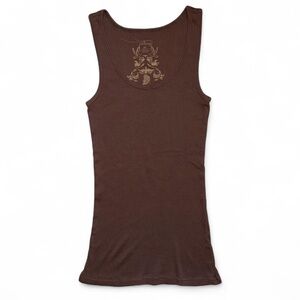 Old Navy Y2K Vintage Perfect Fit Brown Tank Top Long Medium